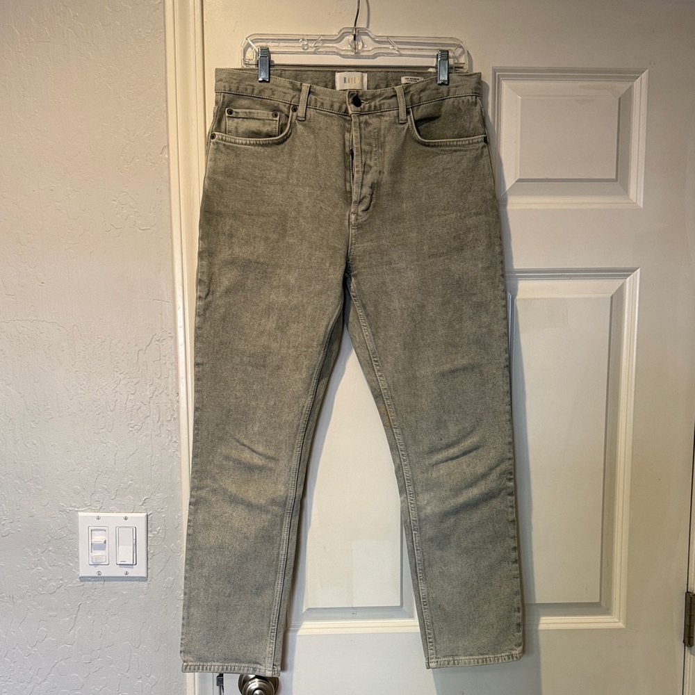 Rails Gray Classic Slim Jeans